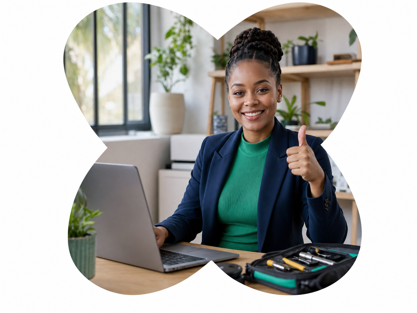A friendly professional ready to help get work done